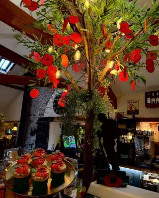 Rememberance 2025🌹
107 Poppies for 107 Years! ❤️
@royalbritishlegion 

#remembranceday 
#remembrance 
#lestweforget 
#ww 
#poppy 
#remember 
#royalbritishlegion