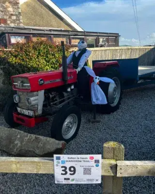 Our Scarecrow for the Bls trail is on display now that the wind has calmed! 💨

Our jack skellington was a real Archers Team Effort! ♥️

We’ve seen a few whilst out and about and they look fantastic! 👏🏼👍🏼

#archers #archerscafe #archersredbankfarm #scarecrow #teameffort #blsscarecrowtrail #jackskellington #pumpkin